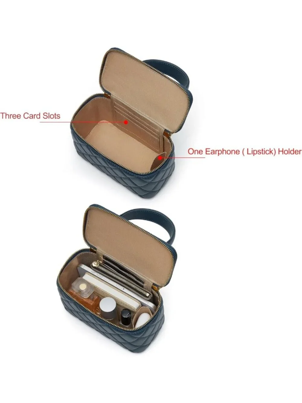 Stylish Mini Leather Crossbody Purse for Women | Chic Top Handle Box Bag